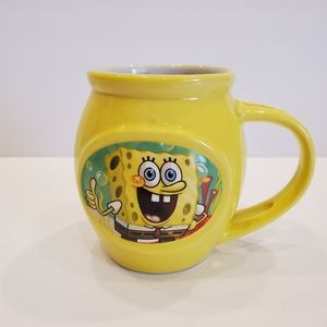 Viacom 2013 Ceramic Sponge Bob Coffee Mug Cup